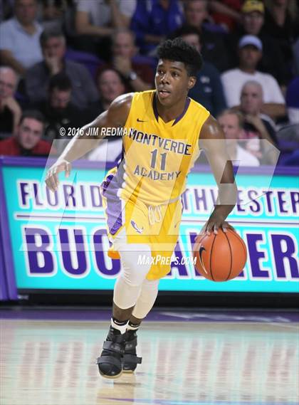 Thumbnail 3 in Memphis East vs. Montverde Academy (City of Palms Classic) photogallery.