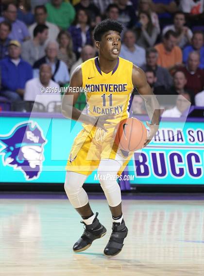 Thumbnail 2 in Memphis East vs. Montverde Academy (City of Palms Classic) photogallery.