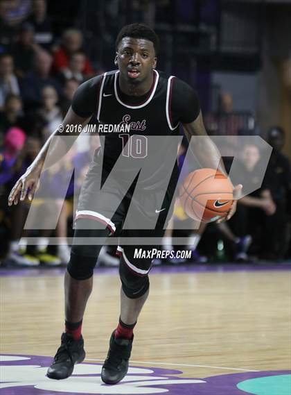 Thumbnail 2 in Memphis East vs. Montverde Academy (City of Palms Classic) photogallery.