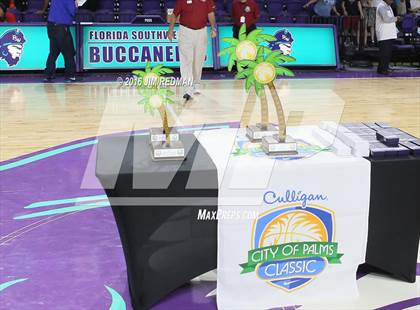 Thumbnail 1 in Memphis East vs. Montverde Academy (City of Palms Classic) photogallery.