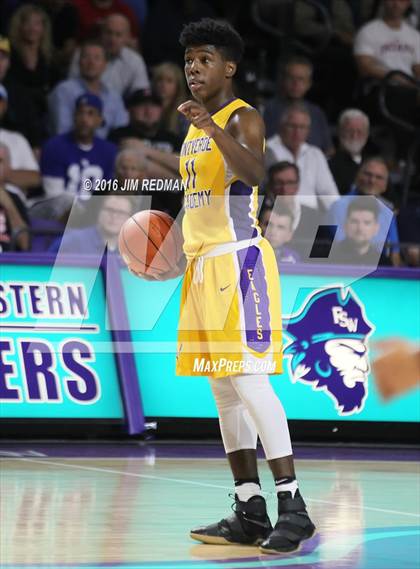 Thumbnail 3 in Memphis East vs. Montverde Academy (City of Palms Classic) photogallery.