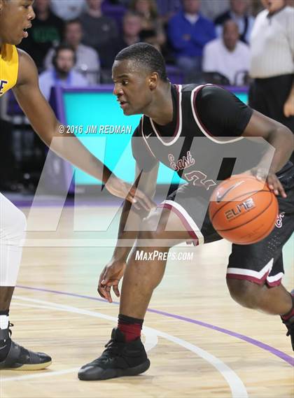 Thumbnail 1 in Memphis East vs. Montverde Academy (City of Palms Classic) photogallery.