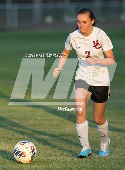 Thumbnail 2 in Harnett Central vs Terry Sanford (All American Conference Final) photogallery.