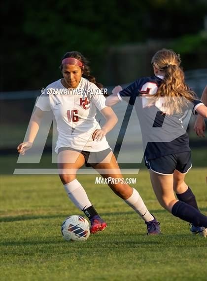 Thumbnail 3 in Harnett Central vs Terry Sanford (All American Conference Final) photogallery.