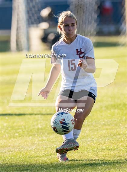 Thumbnail 1 in Harnett Central vs Terry Sanford (All American Conference Final) photogallery.