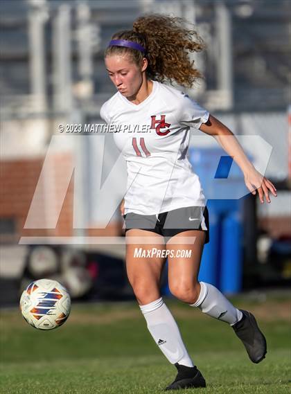 Thumbnail 2 in Harnett Central vs Terry Sanford (All American Conference Final) photogallery.