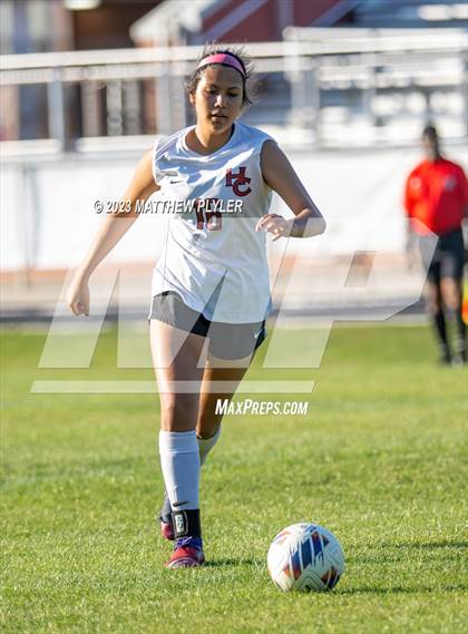 Thumbnail 3 in Harnett Central vs Terry Sanford (All American Conference Final) photogallery.