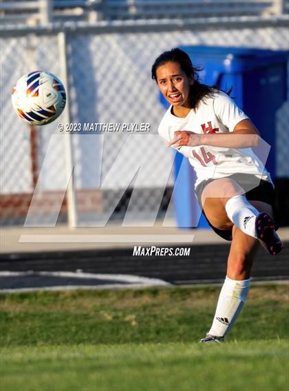 Thumbnail 2 in Harnett Central vs Terry Sanford (All American Conference Final) photogallery.