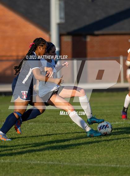 Thumbnail 2 in Harnett Central vs Terry Sanford (All American Conference Final) photogallery.
