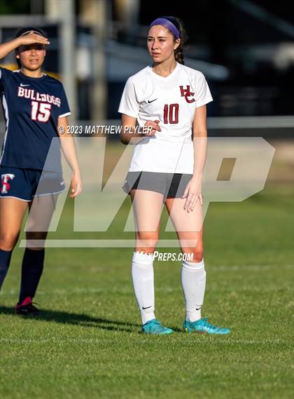 Thumbnail 3 in Harnett Central vs Terry Sanford (All American Conference Final) photogallery.