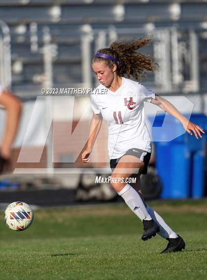 Thumbnail 3 in Harnett Central vs Terry Sanford (All American Conference Final) photogallery.