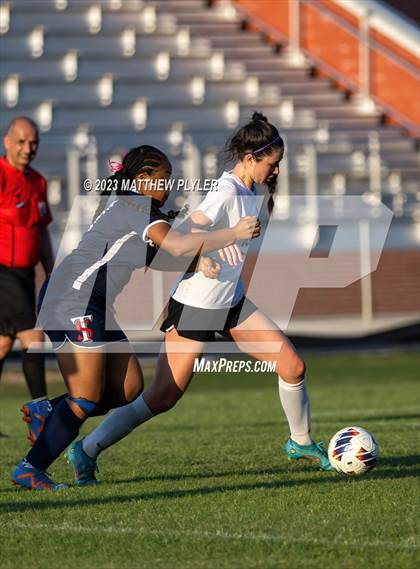 Thumbnail 2 in Harnett Central vs Terry Sanford (All American Conference Final) photogallery.