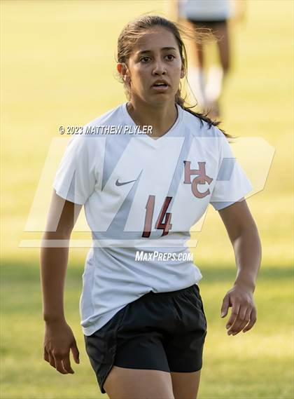 Thumbnail 3 in Harnett Central vs Terry Sanford (All American Conference Final) photogallery.