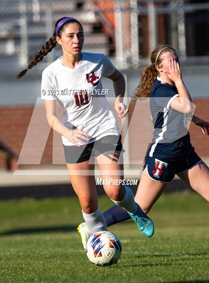 Thumbnail 2 in Harnett Central vs Terry Sanford (All American Conference Final) photogallery.