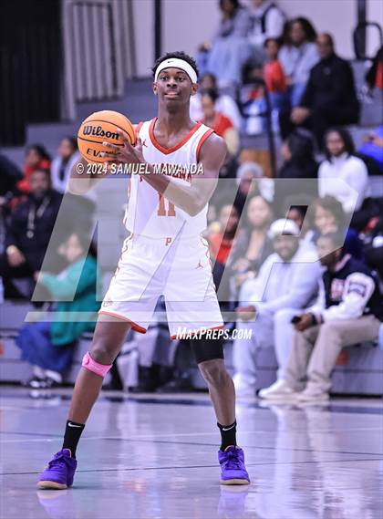 Thumbnail 2 in Pasadena vs Mater Dei Catholic (Annual Rose City Roundball Classic) photogallery.