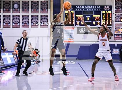 Thumbnail 3 in Pasadena vs Mater Dei Catholic (Annual Rose City Roundball Classic) photogallery.
