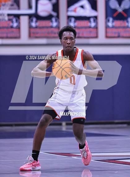 Thumbnail 3 in Pasadena vs Mater Dei Catholic (Annual Rose City Roundball Classic) photogallery.