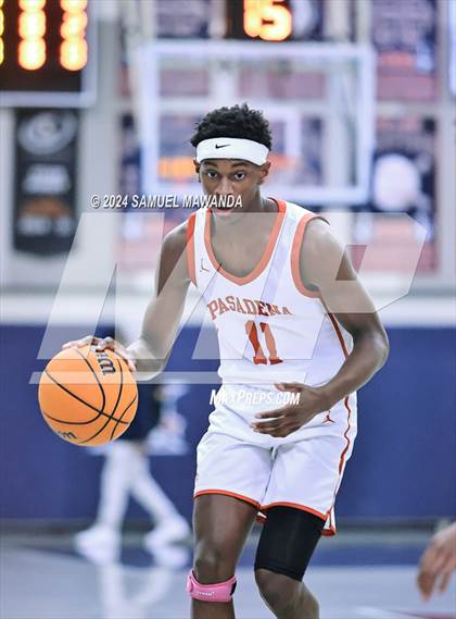 Thumbnail 3 in Pasadena vs Mater Dei Catholic (Annual Rose City Roundball Classic) photogallery.