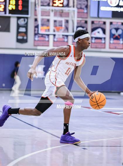 Thumbnail 3 in Pasadena vs Mater Dei Catholic (Annual Rose City Roundball Classic) photogallery.