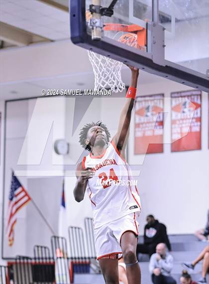 Thumbnail 2 in Pasadena vs Mater Dei Catholic (Annual Rose City Roundball Classic) photogallery.