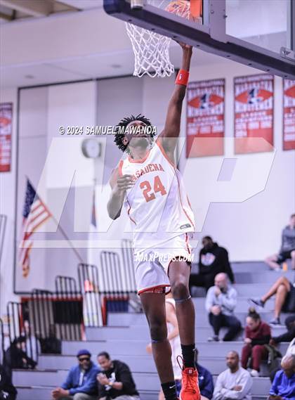 Thumbnail 1 in Pasadena vs Mater Dei Catholic (Annual Rose City Roundball Classic) photogallery.