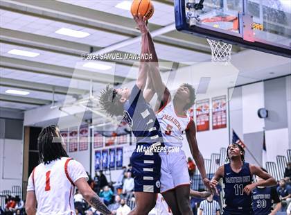 Thumbnail 2 in Pasadena vs Mater Dei Catholic (Annual Rose City Roundball Classic) photogallery.
