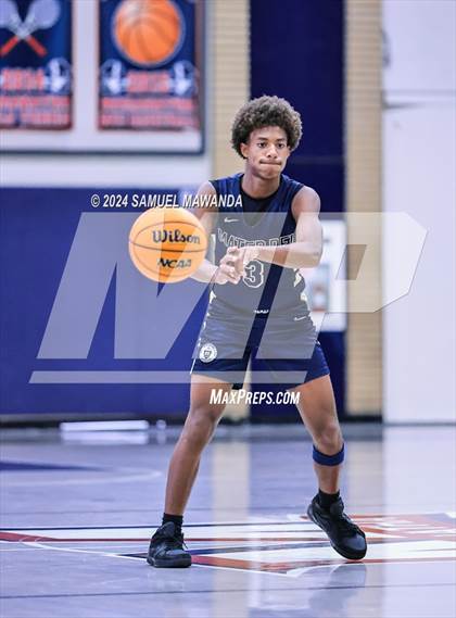 Thumbnail 1 in Pasadena vs Mater Dei Catholic (Annual Rose City Roundball Classic) photogallery.