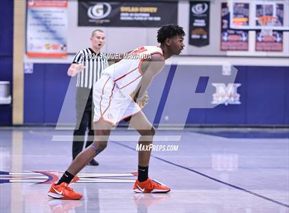 Thumbnail 2 in Pasadena vs Mater Dei Catholic (Annual Rose City Roundball Classic) photogallery.