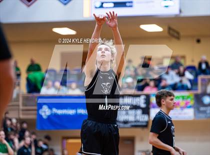 Thumbnail 2 in Wyoming vs. Badin (OSHAA Division II Regional Semifinal) photogallery.