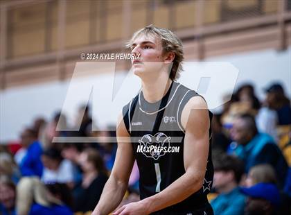 Thumbnail 2 in Wyoming vs. Badin (OSHAA Division II Regional Semifinal) photogallery.