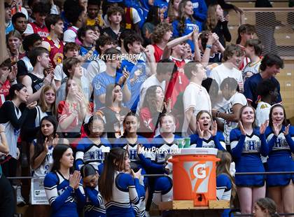 Thumbnail 2 in Wyoming vs. Badin (OSHAA Division II Regional Semifinal) photogallery.