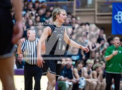 Thumbnail 2 in Wyoming vs. Badin (OSHAA Division II Regional Semifinal) photogallery.