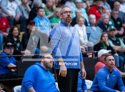 Thumbnail 3 in Wyoming vs. Badin (OSHAA Division II Regional Semifinal) photogallery.