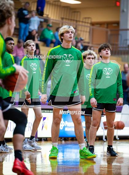 Thumbnail 1 in Wyoming vs. Badin (OSHAA Division II Regional Semifinal) photogallery.