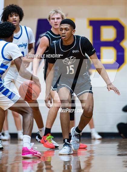 Thumbnail 2 in Wyoming vs. Badin (OSHAA Division II Regional Semifinal) photogallery.