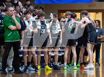 Thumbnail 3 in Wyoming vs. Badin (OSHAA Division II Regional Semifinal) photogallery.