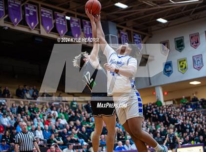 Thumbnail 2 in Wyoming vs. Badin (OSHAA Division II Regional Semifinal) photogallery.