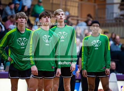 Thumbnail 3 in Wyoming vs. Badin (OSHAA Division II Regional Semifinal) photogallery.