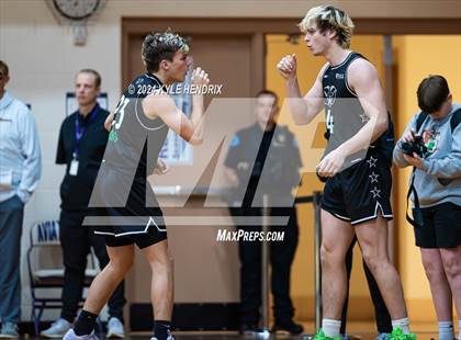 Thumbnail 2 in Wyoming vs. Badin (OSHAA Division II Regional Semifinal) photogallery.