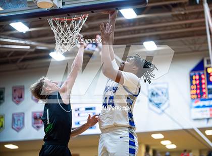 Thumbnail 2 in Wyoming vs. Badin (OSHAA Division II Regional Semifinal) photogallery.