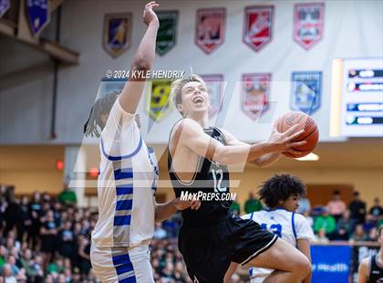 Thumbnail 2 in Wyoming vs. Badin (OSHAA Division II Regional Semifinal) photogallery.