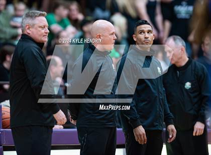 Thumbnail 3 in Wyoming vs. Badin (OSHAA Division II Regional Semifinal) photogallery.