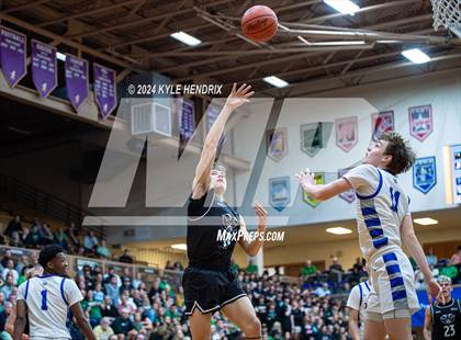 Thumbnail 2 in Wyoming vs. Badin (OSHAA Division II Regional Semifinal) photogallery.