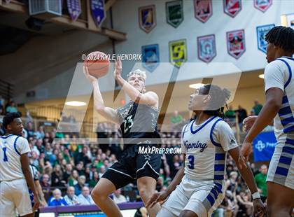 Thumbnail 1 in Wyoming vs. Badin (OSHAA Division II Regional Semifinal) photogallery.