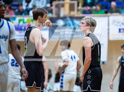Thumbnail 3 in Wyoming vs. Badin (OSHAA Division II Regional Semifinal) photogallery.