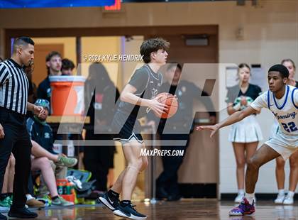 Thumbnail 2 in Wyoming vs. Badin (OSHAA Division II Regional Semifinal) photogallery.