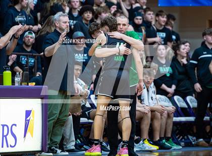 Thumbnail 1 in Wyoming vs. Badin (OSHAA Division II Regional Semifinal) photogallery.