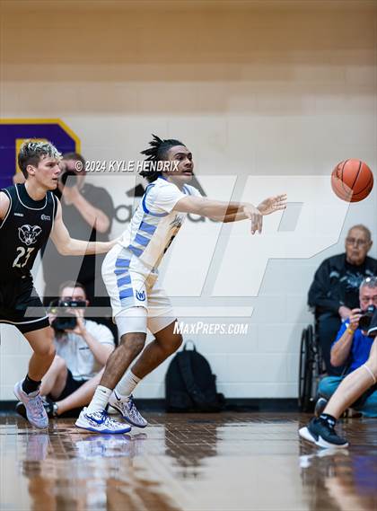 Thumbnail 1 in Wyoming vs. Badin (OSHAA Division II Regional Semifinal) photogallery.