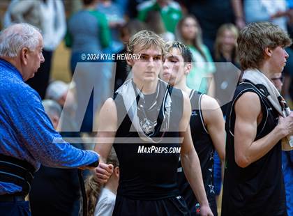 Thumbnail 2 in Wyoming vs. Badin (OSHAA Division II Regional Semifinal) photogallery.