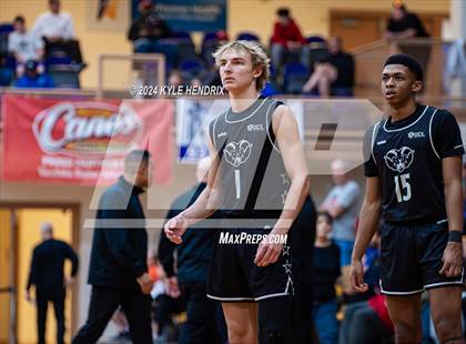 Thumbnail 1 in Wyoming vs. Badin (OSHAA Division II Regional Semifinal) photogallery.